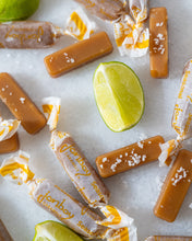 Load image into Gallery viewer, Key Lime with Sea Salt Caramels - 3.2 oz. box