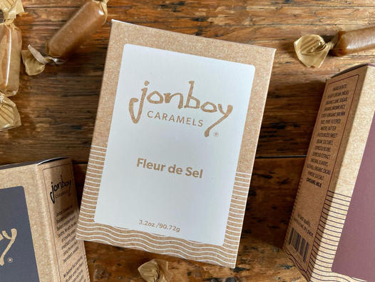 New Jonboy Caramels Packaging!