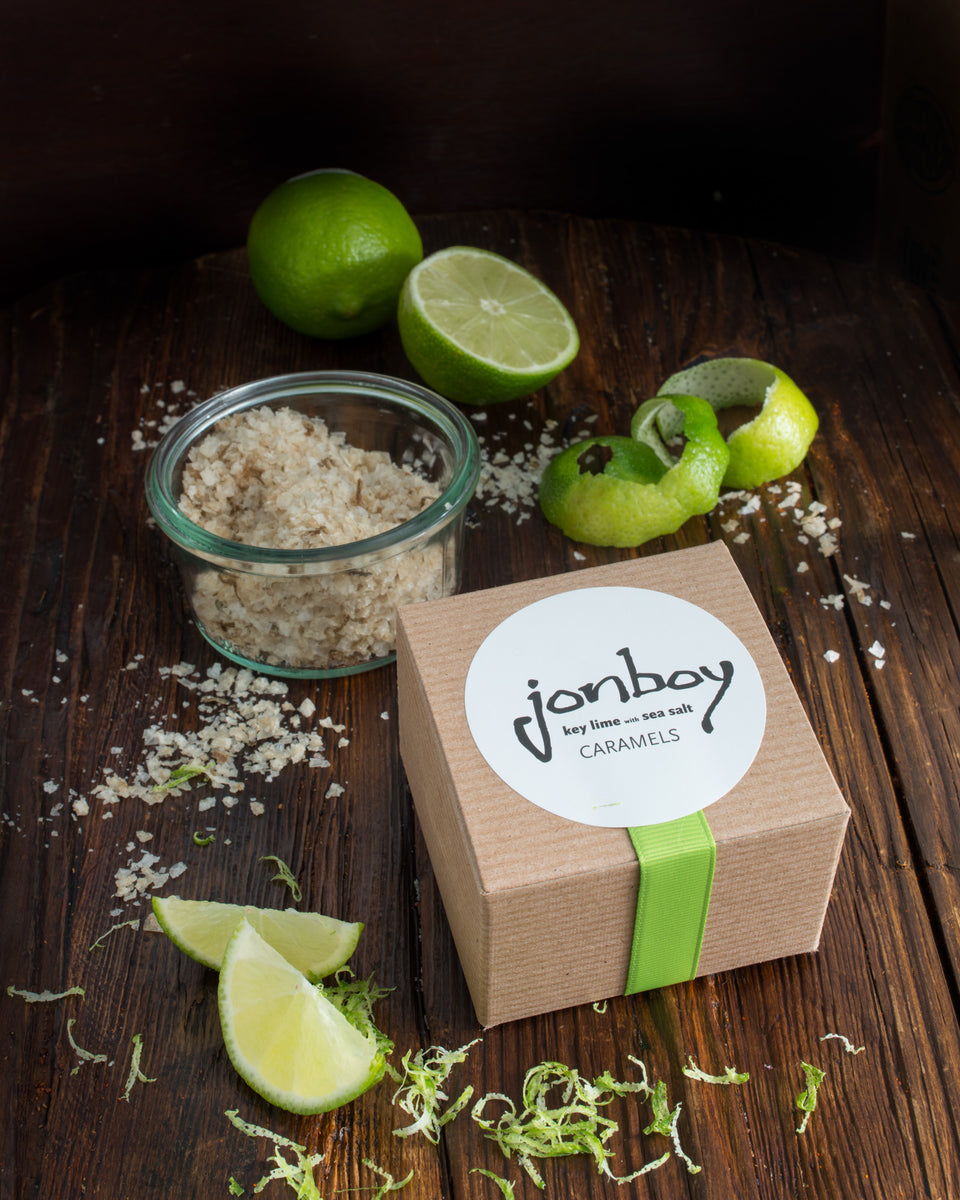 Key Lime Seasonal flavor now available! Jonboy Caramels