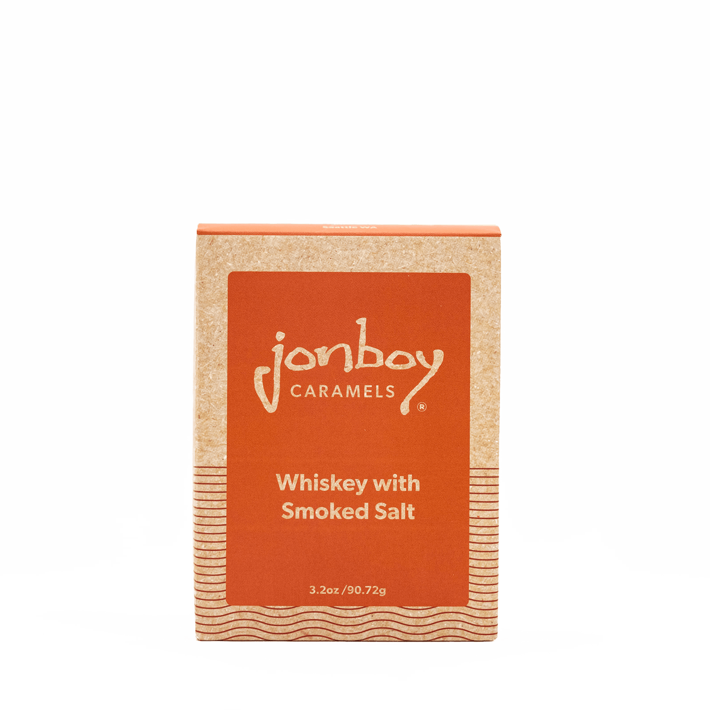 Whiskey with Smoked Salt Caramels - 4 oz. box